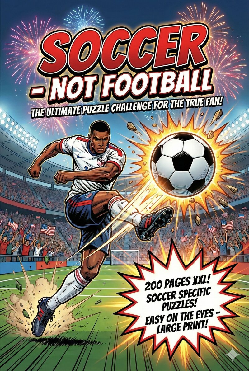 SOCCER - NOT FOOTBALL: The Ultimate Puzzle Challenge